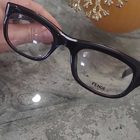 FENDI PERSCRIPTION GLASSES FRAMES BLACK F867 - Picture 9 of 9